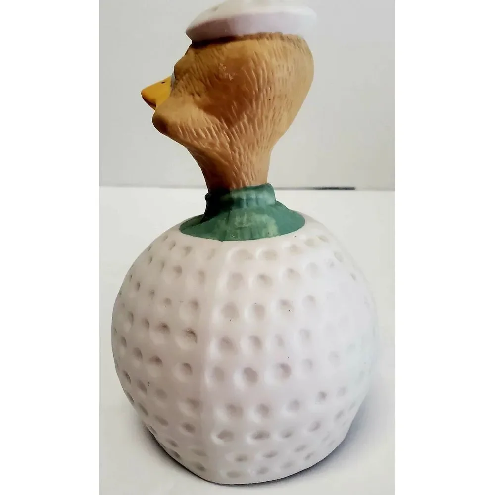 VTG Enesco Musical Eggbert &Friends Malcom Bowmer 1989 Golf Tea for Two Figurine